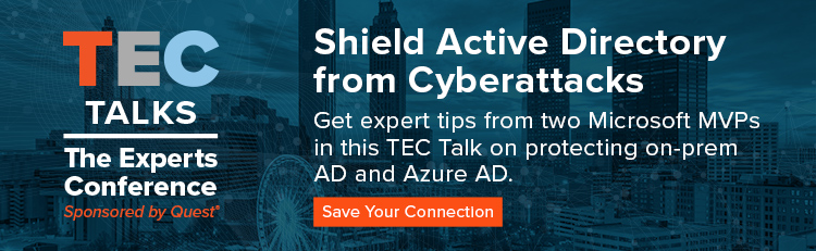 TEC Talk - How experts shield on-prem & Azure AD from cyberattacks 