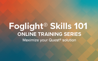 Foglight Skills 101- What's New in Foglight (GMT)