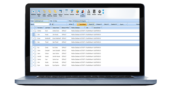 Ferramenta de migração do Exchange: Binary Tree Migrator Pro for Exchange