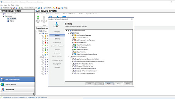 Metalogix Backup for SharePoint - Outil de sauvegarde SharePoint