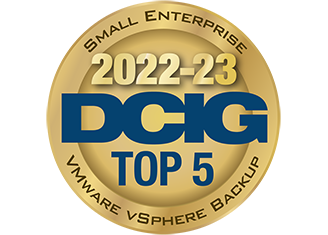 DCIG 2022-23 Top 5 Small Enterprise VMware vSphere Backup Solution