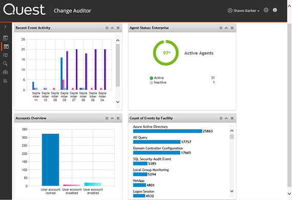 Active Directory Auditing Tools Change Auditor For Active Directory