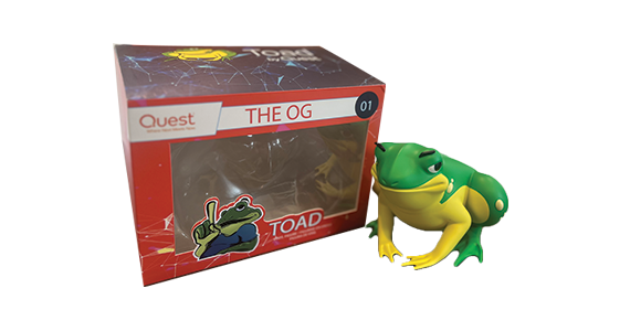 Earn limited edition Toad collectibles!