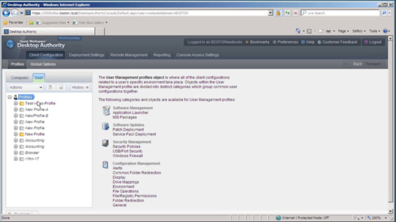 How to install a network an IP printer in Desktop Authority Quest