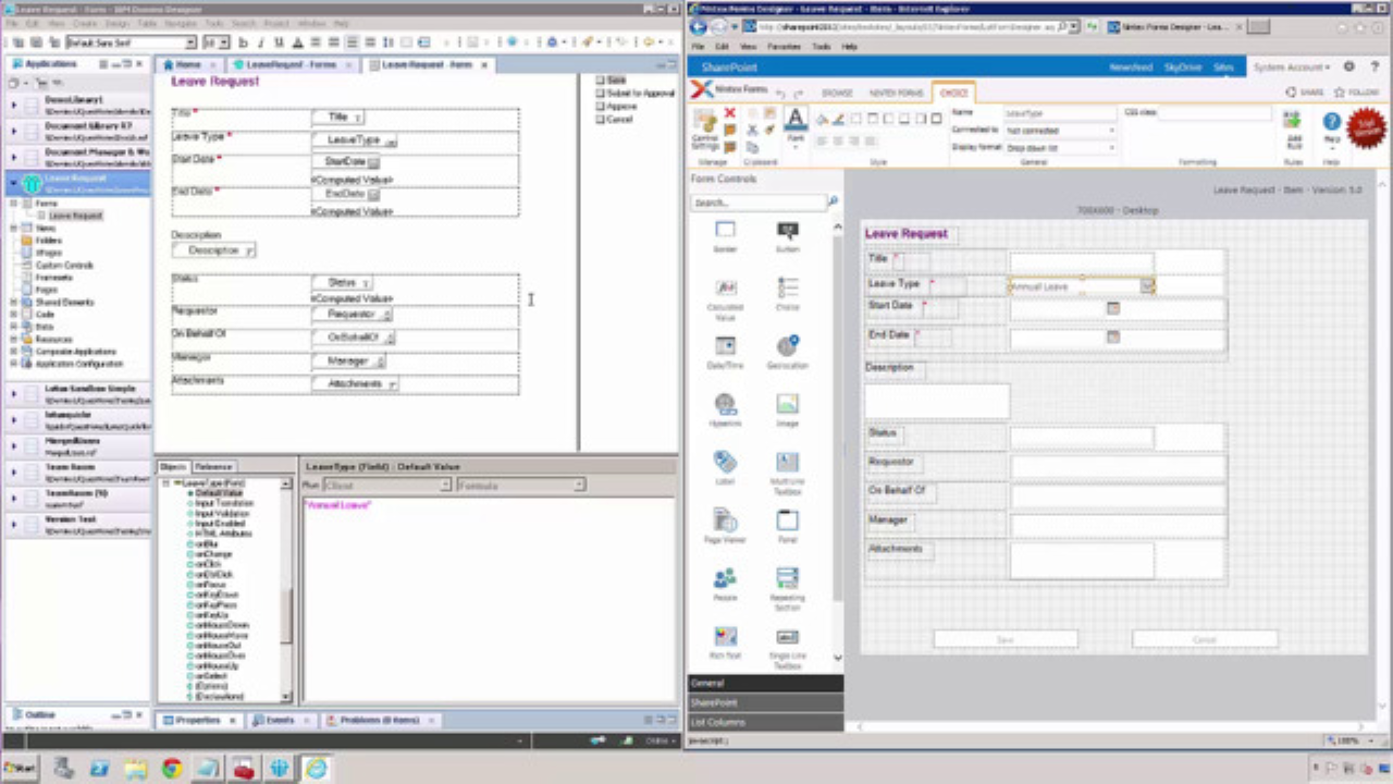 How to transform a Lotus Notes form in Migrator for Notes to SharePoin