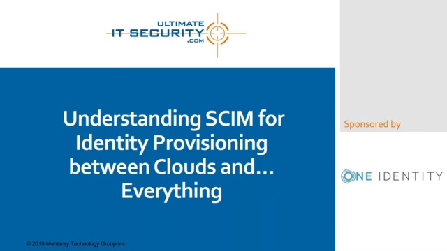  Understanding SCIM for Identity Provisioning between Clouds and… Everything