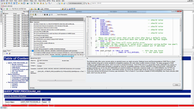 Advanced code review using Code Analysis 