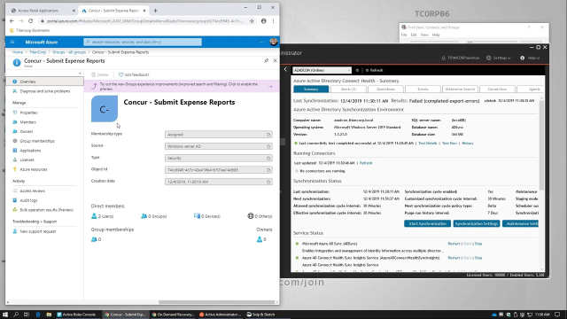 Azure AD Security Group Recovery using On Demand Recovery