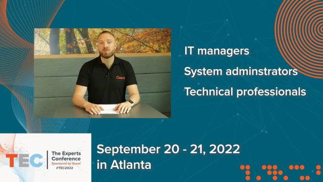 Calling all Microsoft 365 experts: Join us as a speaker at TEC 2022 