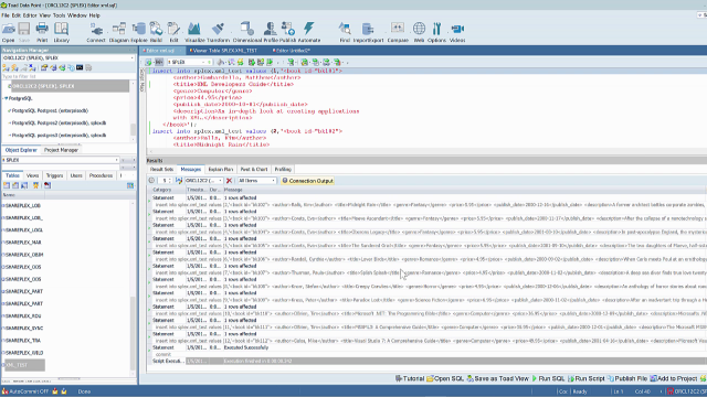 Convert XML data to TEXT data while replicating in SharePlex