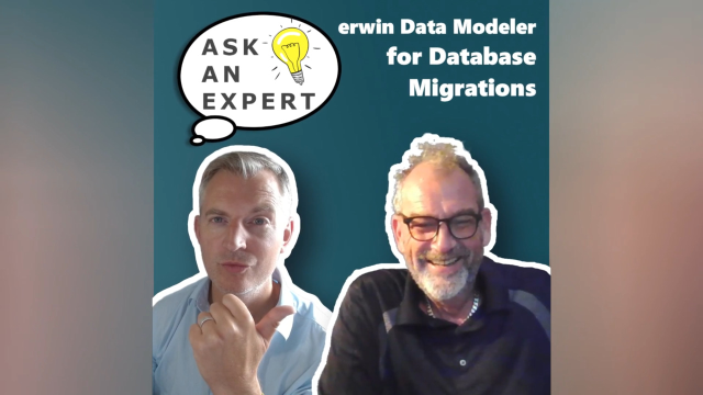 erwin Data Modeler for Database Migrations