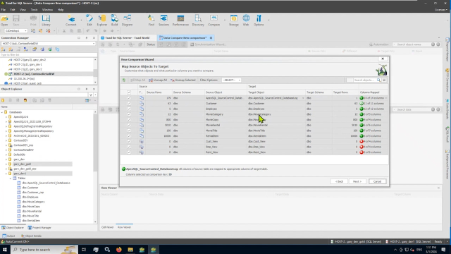 Data Compare in Toad for SQL Server