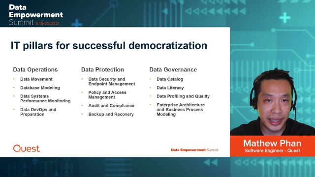 DES21: Enabling the Democratization of Data