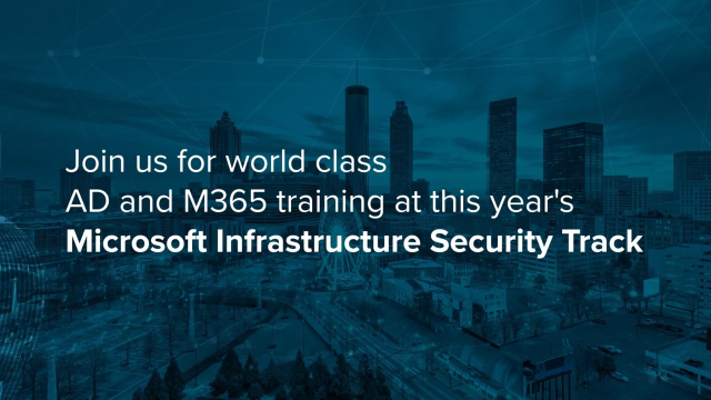 Explore Microsoft Infrastructure Security at The Experts Conference