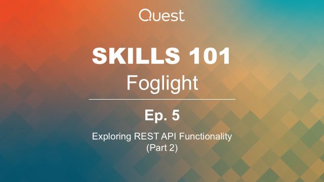 Extend Topology Through REST API: 2nd Episode of a 3-Part Series