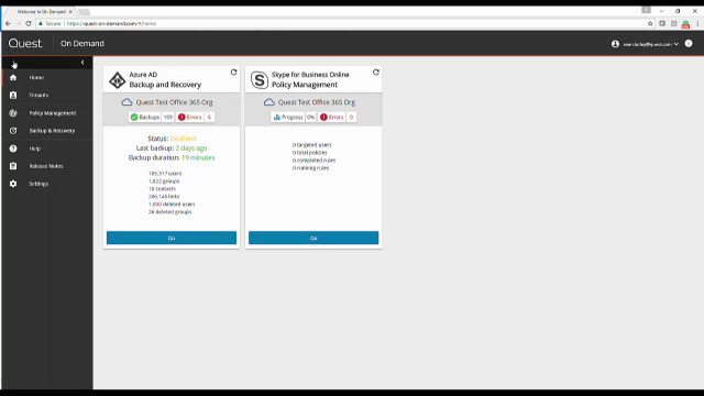 Getting started with Quest On Demand