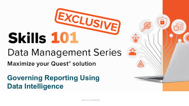 Governing Reporting Using Data Intelligence