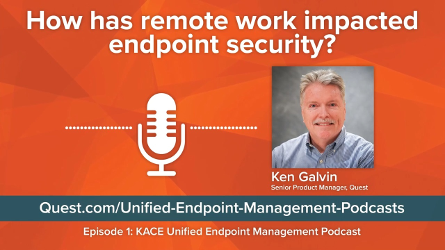 How has remote work impacted endpoint security?