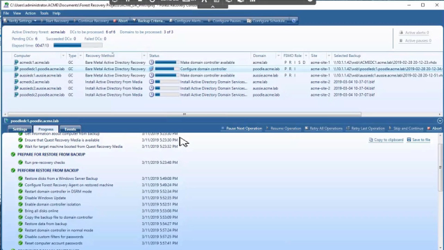 How to create bare metal backups in Recovery Manager for Active Directory Disaster Recovery Edition