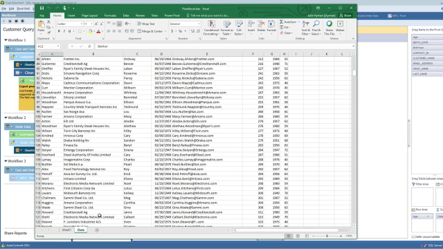 How to create reports in Workbook for Toad Data Point