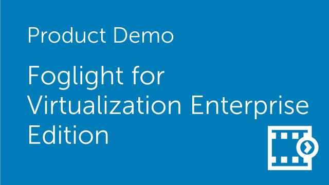 How to optimize Hyper-V with Foglight for Virtualization Enterprise Edition
