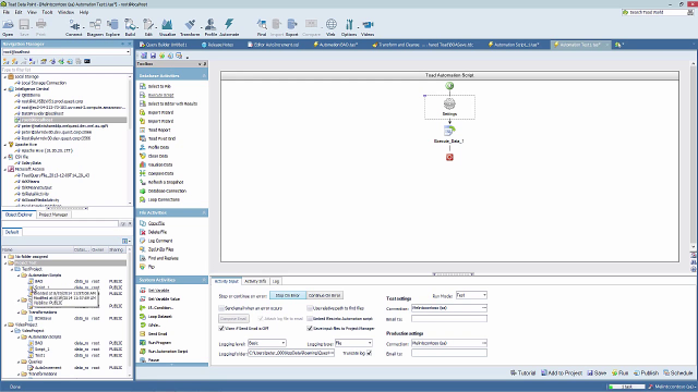 How to publish projects in Toad Data Point