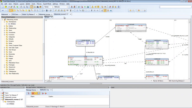 How to use the Sync and Convert Wizard in Toad Data Modeler