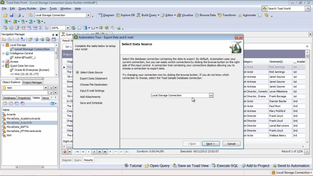 Introduction to new automation tutorials in Toad Data Point