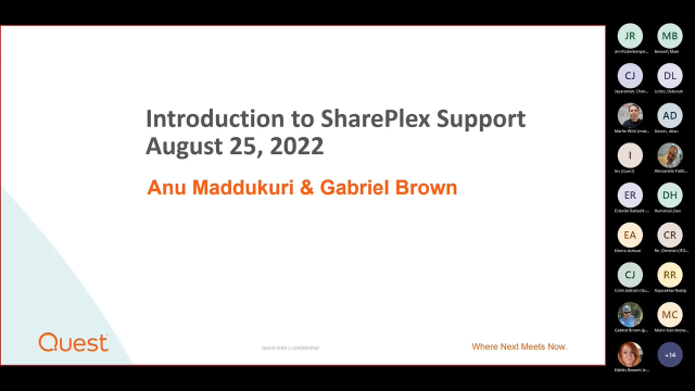 Introduction to SharePlex Support