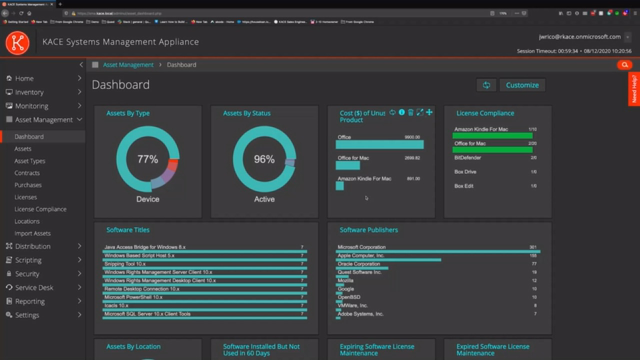 KACE Systems Management Appliance (SMA) demo
