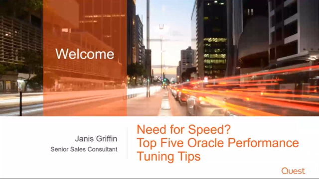 Need for Speed? Top Five Oracle Performance Tuning Tips