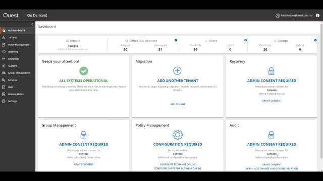 On Demand Audit Onboarding