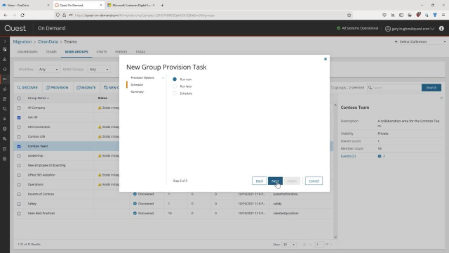 On Demand Migration: How to migrate Teams chats & Microsoft 365 Groups