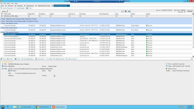 Overview of Change Auditor for Windows File Servers