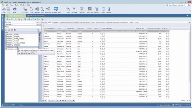 Overview of developer features in Toad for DB2 Part VI 