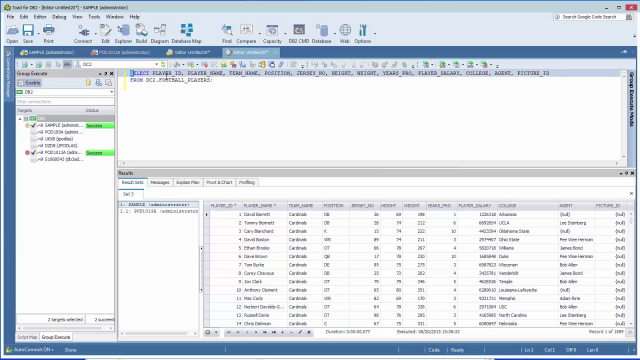 Overview of developer features in Toad for DB2 Part VII 