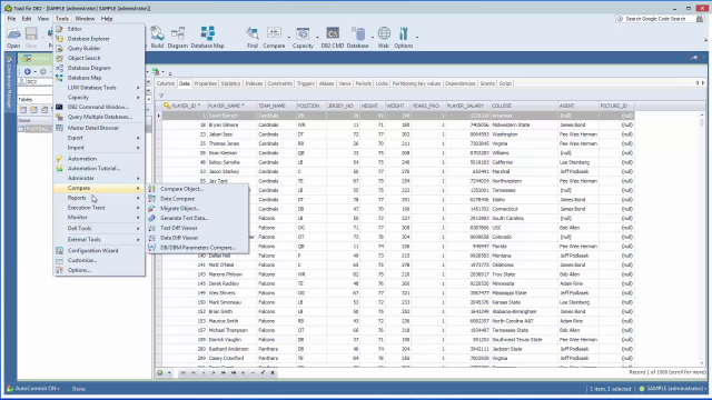 Overview of developer features in Toad for DB2 Part VIII 