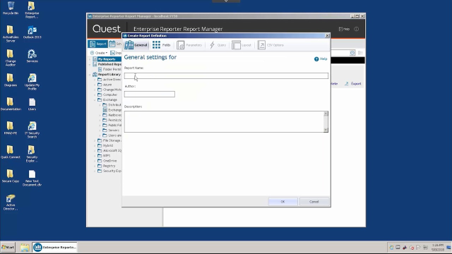 Enterprise Reporter for Exchange Overview