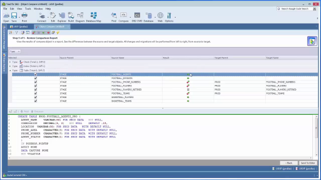 Overview of key DBA features in Toad for DB2 zOS Part IV 