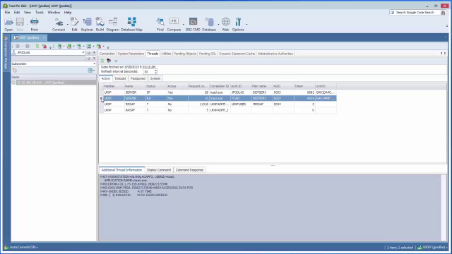 Overview of key DBA features in Toad for DB2 zOS Part IX 