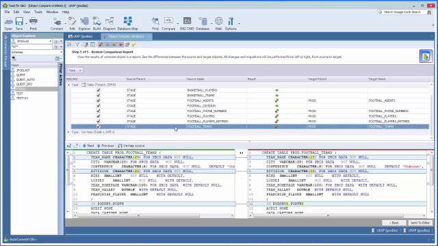 Overview of key DBA features in Toad for DB2 zOS Part V 