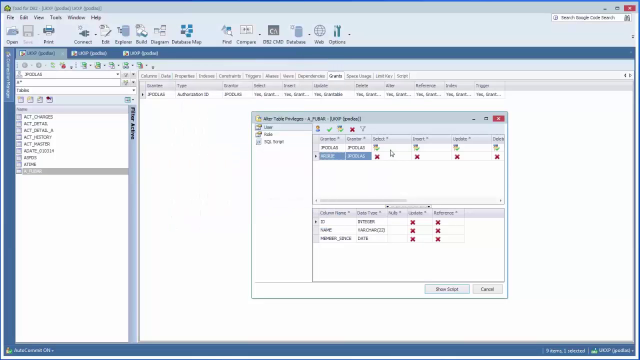 Overview of key DBA features in Toad for DB2 zOS Part XI 