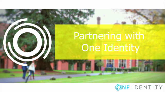 Partnering with One Identity