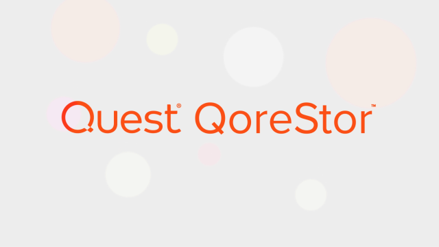QoreStor 소프트웨어 정의 보조 스토리지