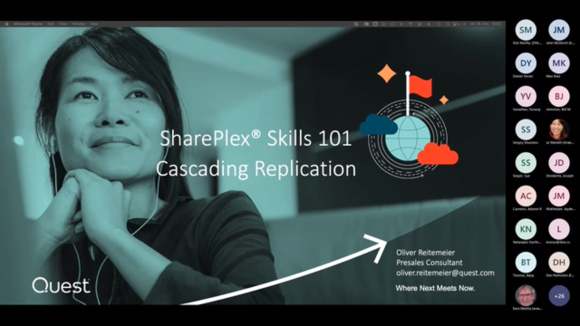 SharePlex Skills 101 - Cascading Replication