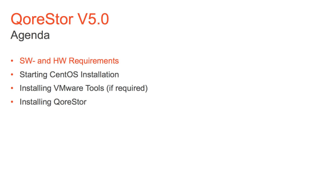 Step-by-step installation guide for QoreStor v5.0 - Part 1