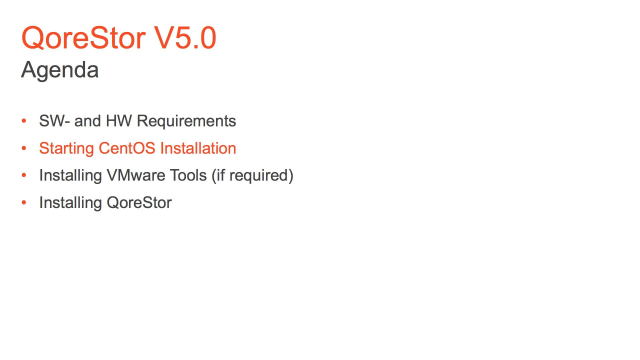 Step-by-step installation guide for QoreStor v5.0 - Part 2