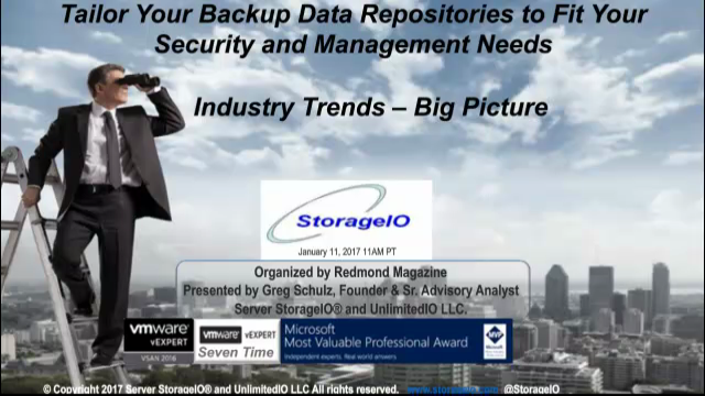 Tailor Your Backup Data Repositories to Fit Your Security and Management Needs