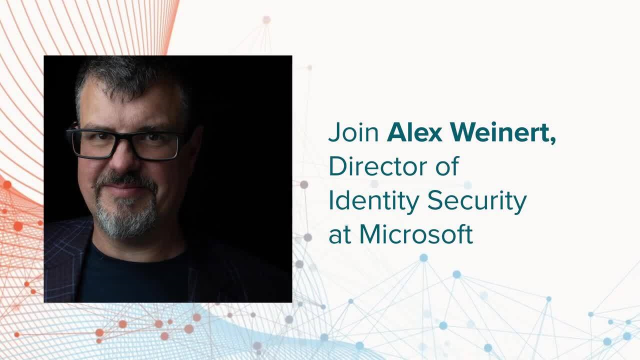 TEC 2022: Meet Alex Weinert, Director of Identity Security at Microsoft