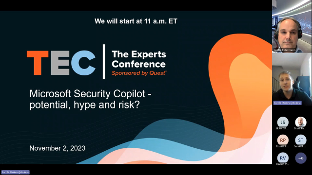 TEC Talk: Microsoft Security Copilot – Potential, Hype, and Risk?